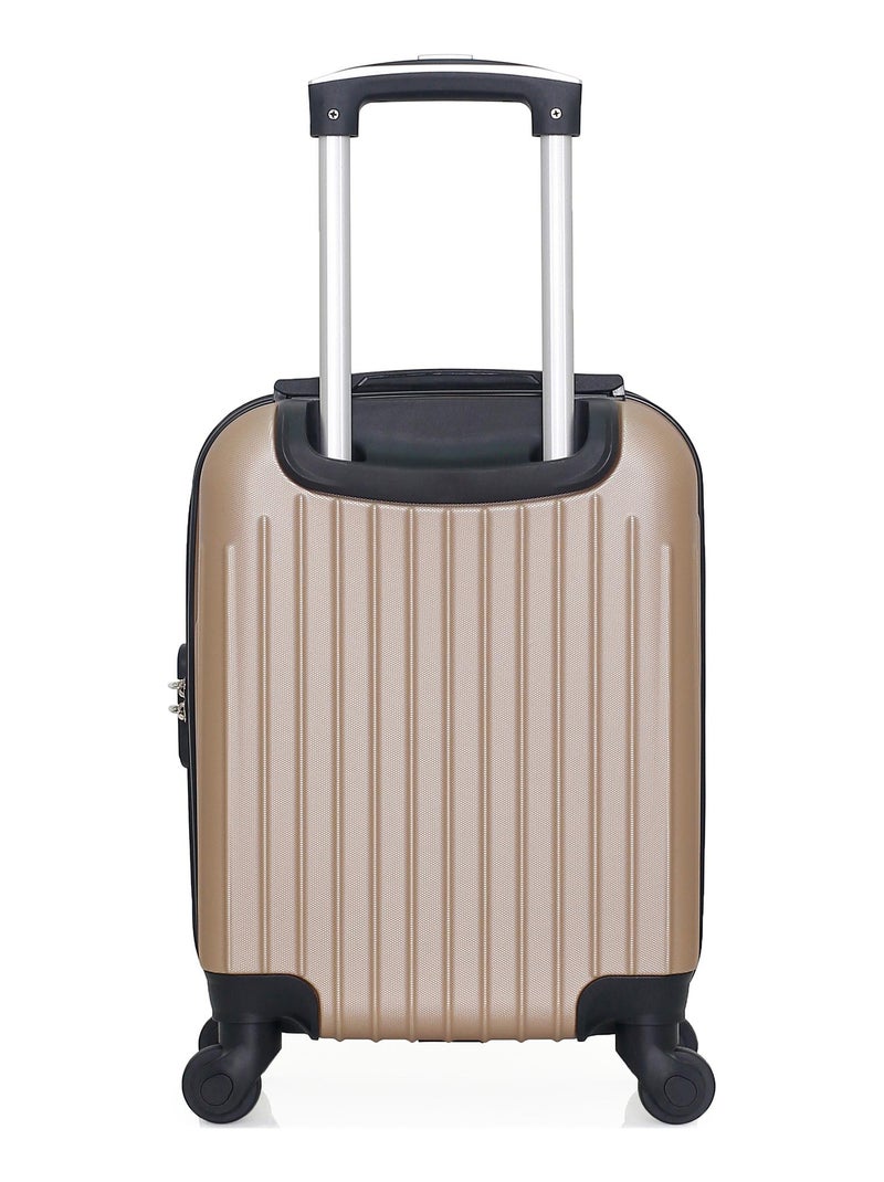 HERO - Valise Cabine XXS CARPATES 46 cm 4 Roues Beige - Kiabi