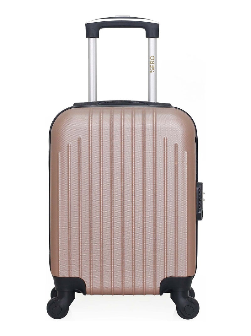 HERO - Valise Cabine XXS CARPATES 46 cm 4 Roues Rose clair - Kiabi