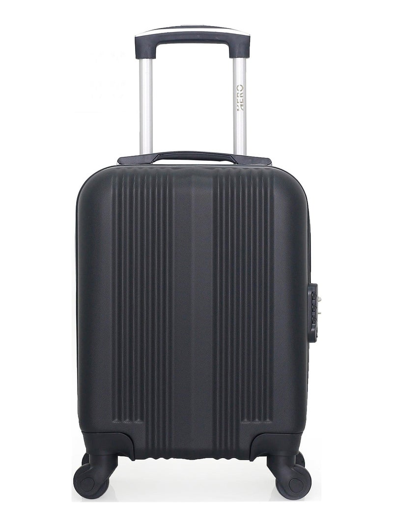 HERO - Valise Cabine XXS LIPARI 46 cm 4 Roues Noir - Kiabi