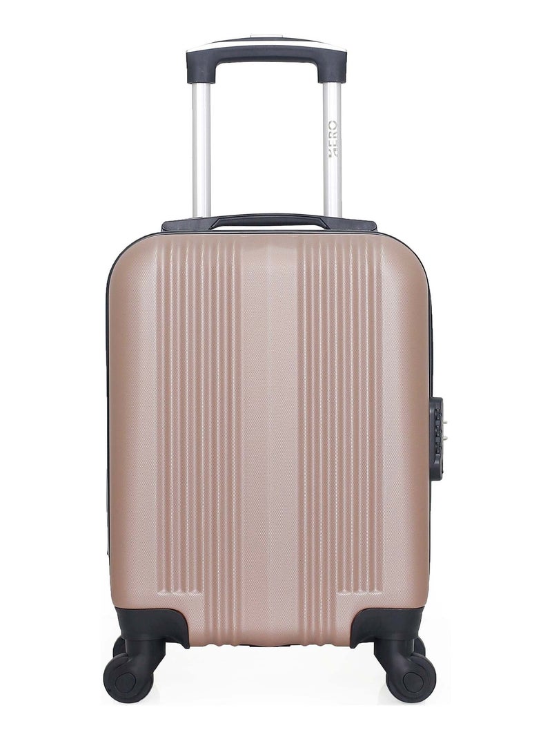 HERO - Valise Cabine XXS LIPARI 46 cm 4 Roues Rose clair - Kiabi