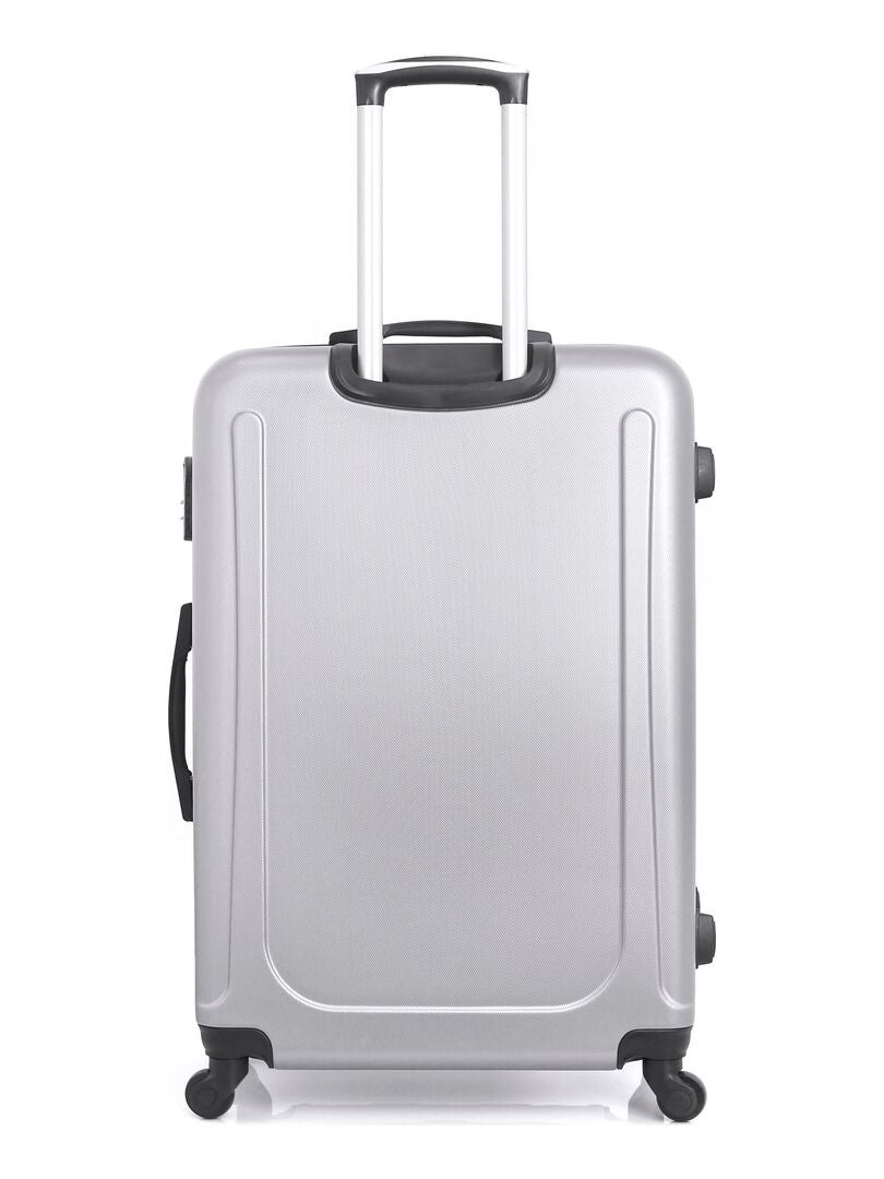 Valise HERO Atlanta ABS 75 Cm - Grand Format Avec 4 Roues, Parfaite Pour Les Voyages !