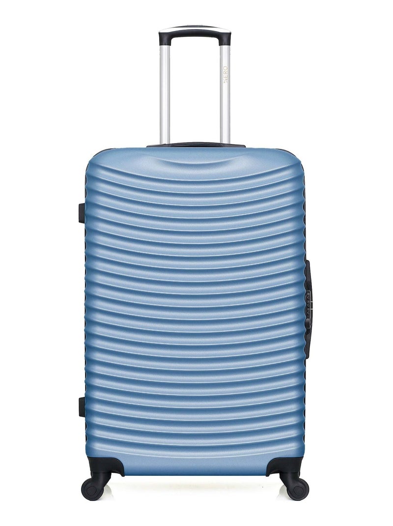 HERO - Valise Grand Format ETNA 75 cm 4 Roues Bleu clair - Kiabi