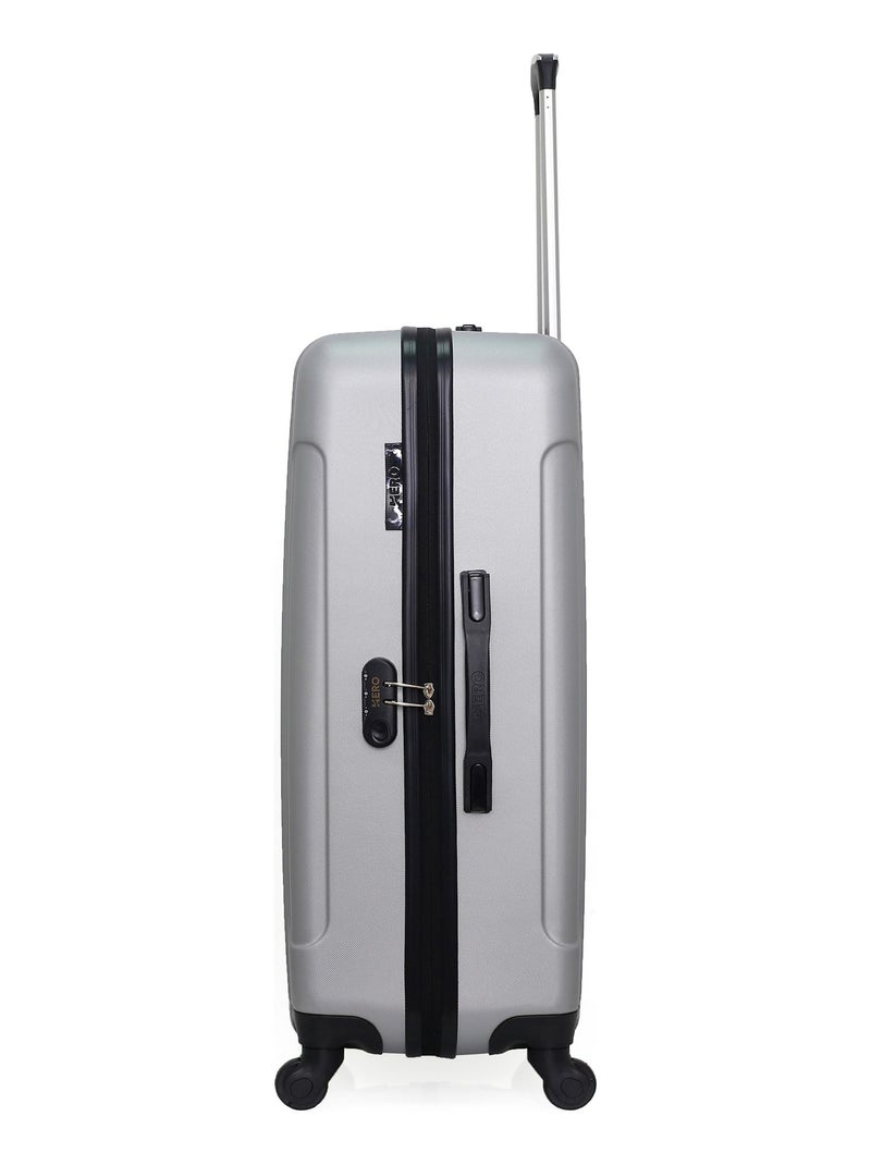 HERO - Valise Grand Format FOGO 75 cm 4 Roues Gris - Kiabi