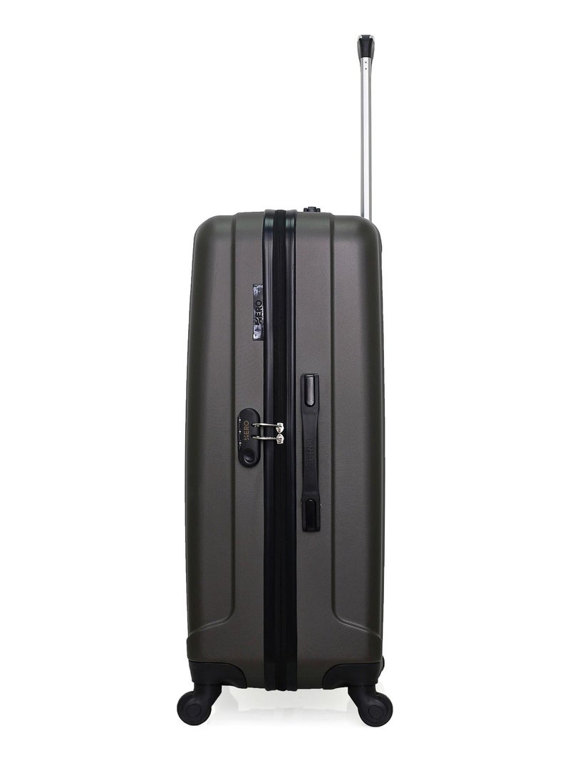 HERO - Valise Grand Format HIMALAYA 75 cm 4 Roues Gris foncé - Kiabi