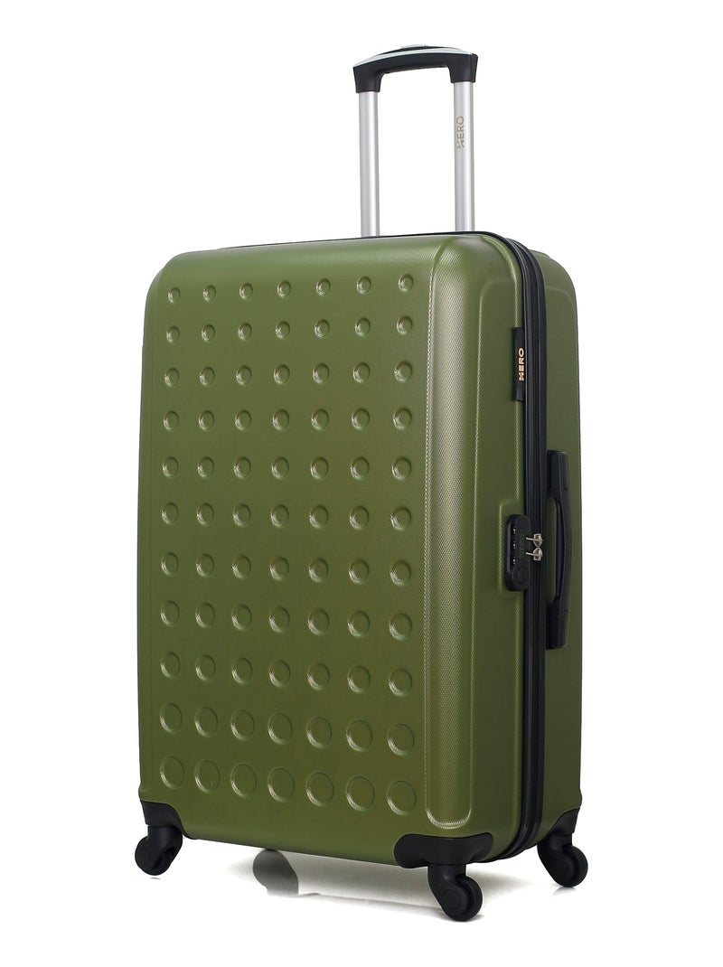 HERO - Valise Grand Format TAURUS 75 cm 4 Roues Kaki - Kiabi