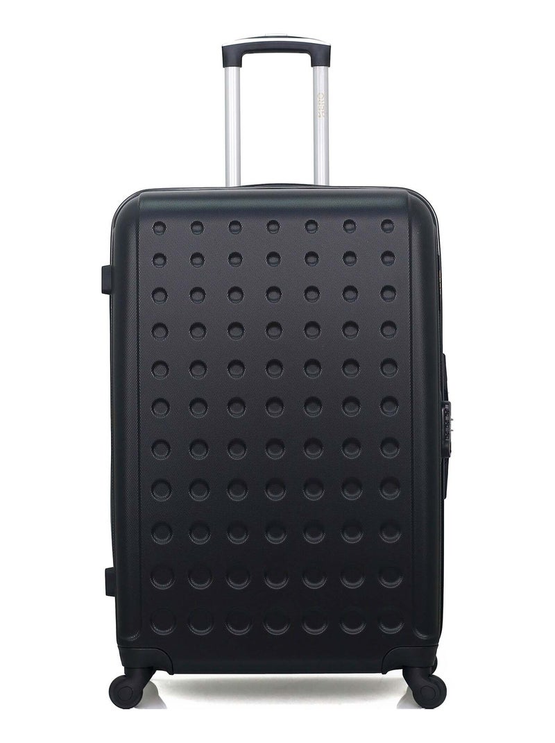 HERO - Valise Grand Format TAURUS 75 cm 4 Roues Noir - Kiabi