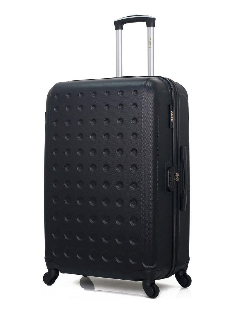 HERO - Valise Grand Format TAURUS 75 cm 4 Roues Noir - Kiabi