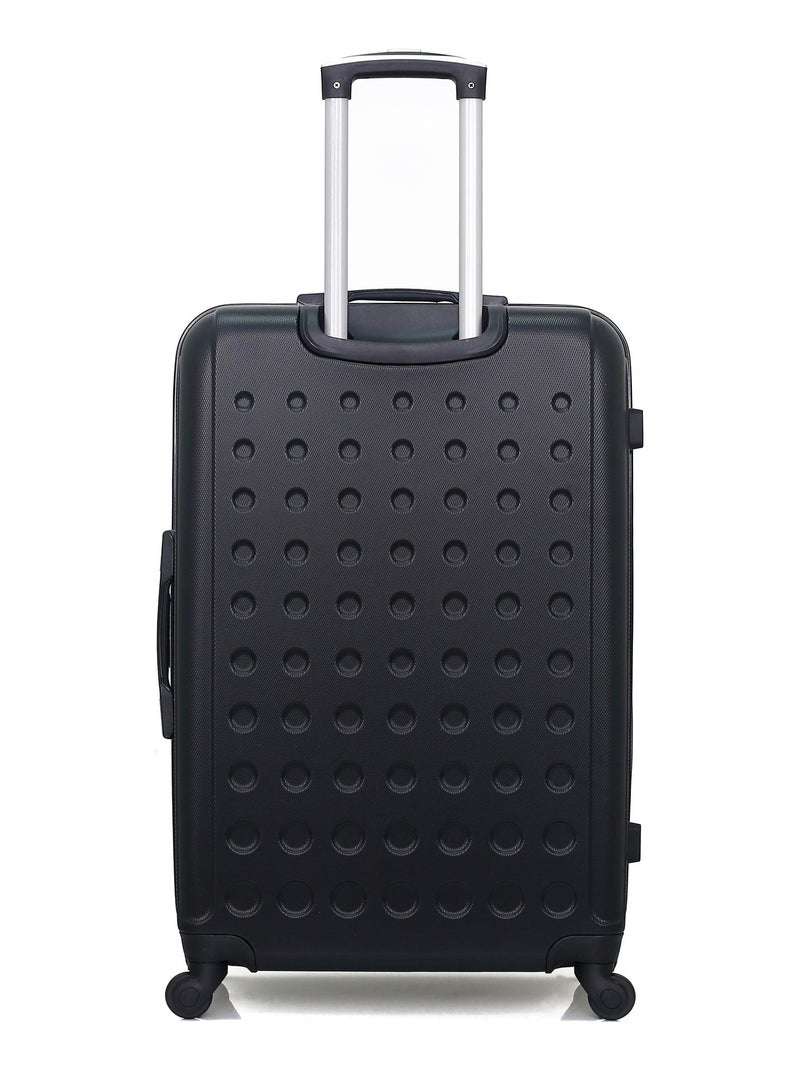 HERO - Valise Grand Format TAURUS 75 cm 4 Roues Noir - Kiabi
