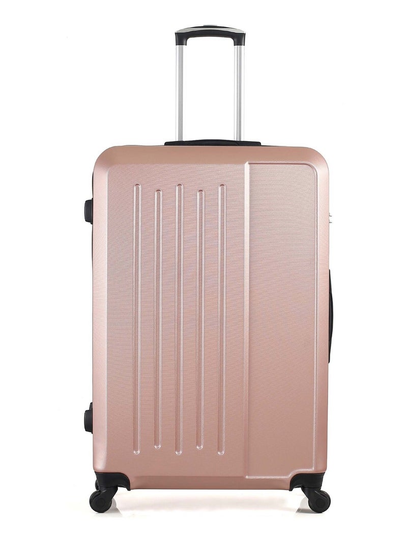 HERO - Valise Valise XL VESUVIO 81 cm 4 Roues Rose clair - Kiabi