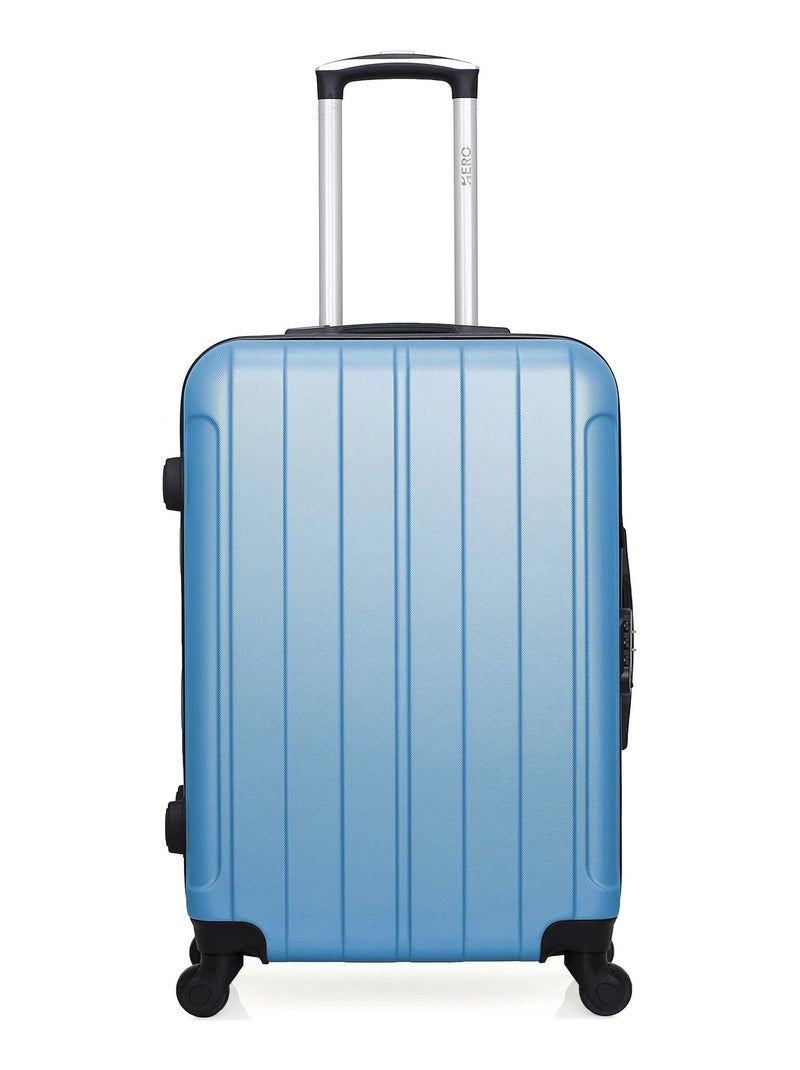 HERO - Valise Weekend FOGO 65 cm 4 Roues Bleu clair - Kiabi
