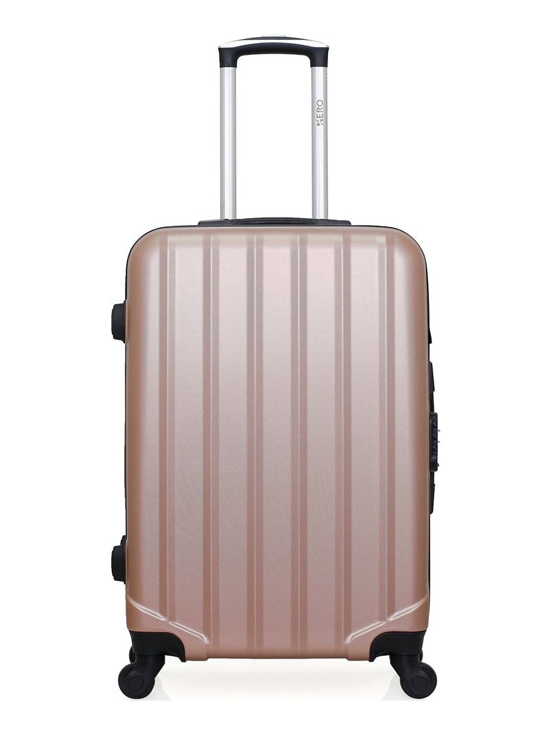 HERO - Valise Weekend HIMALAYA 65 cm 4 Roues Rose clair - Kiabi