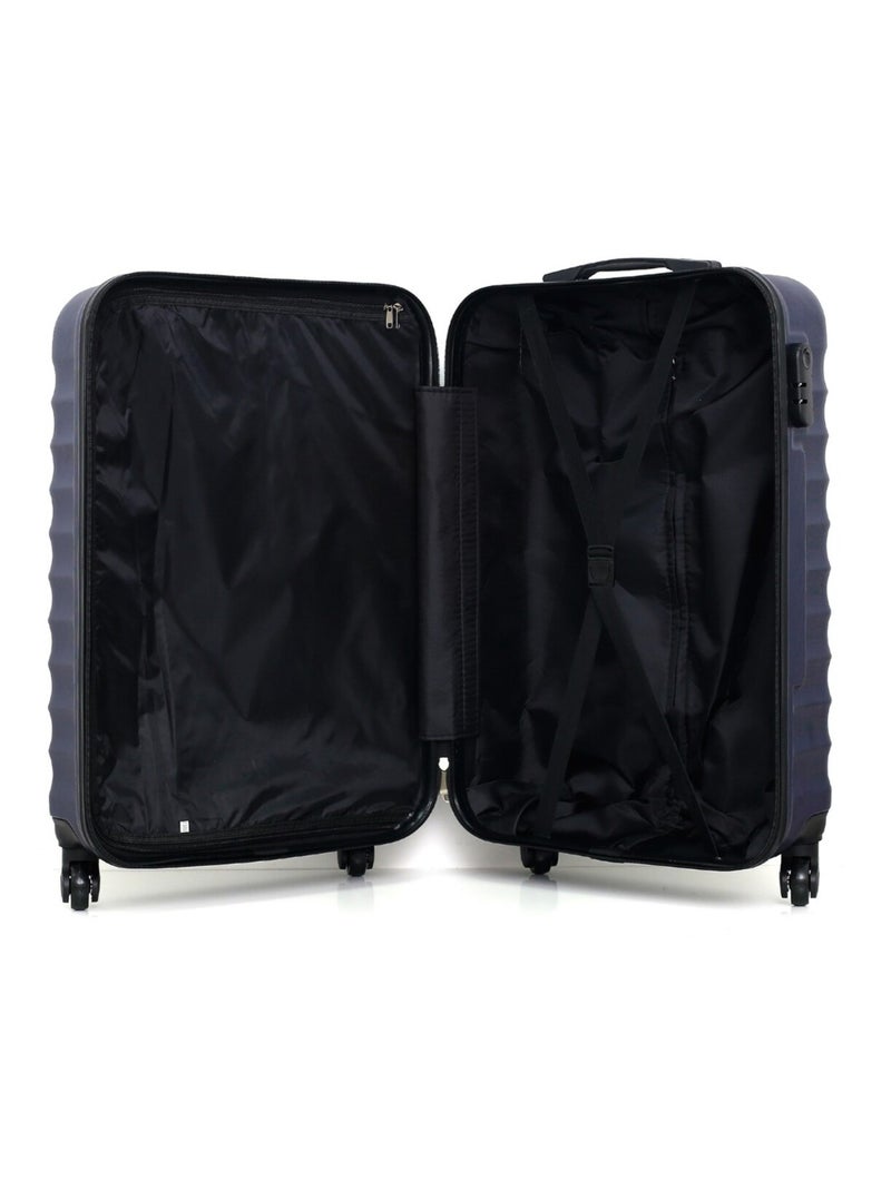 HERO - Valise Weekend JAKARTA 65 cm 4 Roues Bleu Bleu marine - Kiabi