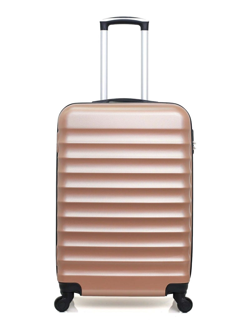 HERO - Valise Weekend JAKARTA 65 cm 4 Roues Rose clair - Kiabi