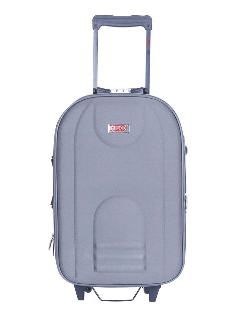 HERO - Valise Weekend JURA 58 cm 4 Roues Gris foncé - Kiabi