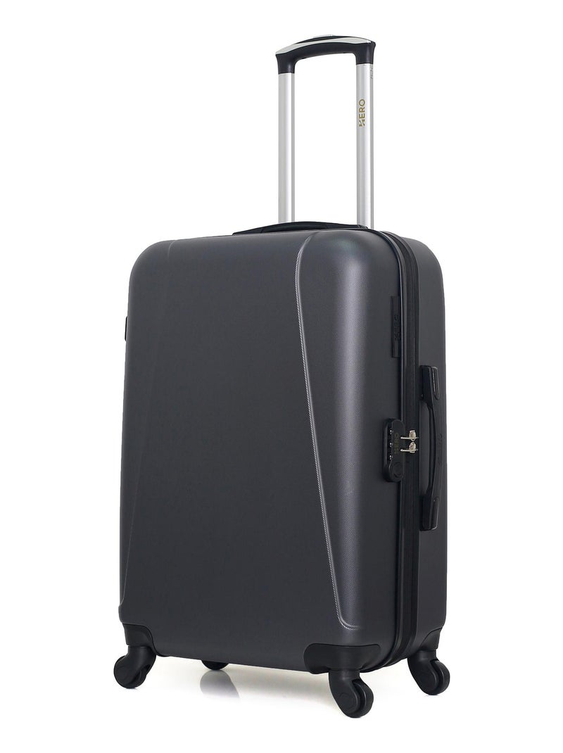 HERO - Valise Weekend LANZAROTE 65 cm 4 Roues Gris foncé - Kiabi