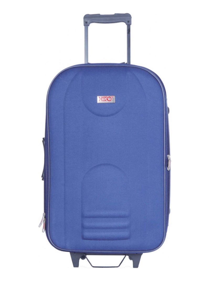 HERO - Valise Weekend POLYESTER JURA  67 cm 4 Roues Bleu marine - Kiabi