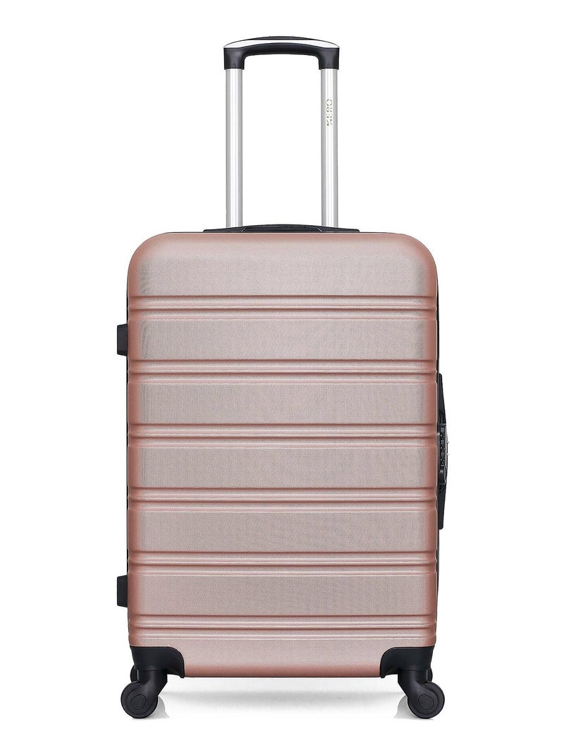 HERO - Valise Weekend RENOSO 65 cm 4 Roues Rose clair - Kiabi