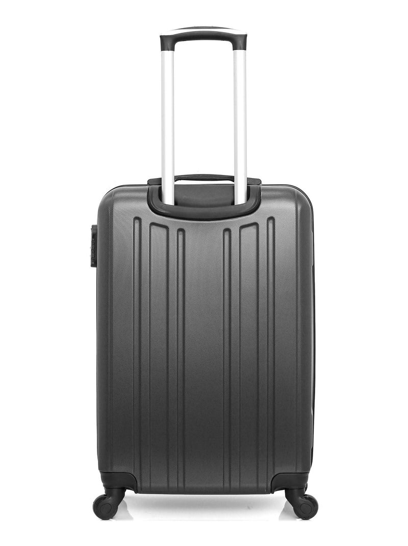 HERO - Valise Weekend STROMBOLI 65 cm 4 Roues Gris foncé - Kiabi