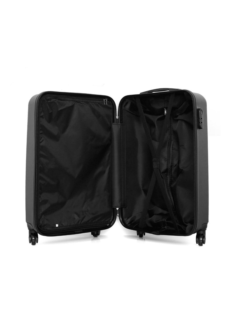 HERO - Valise Weekend STROMBOLI 65 cm 4 Roues Gris foncé - Kiabi