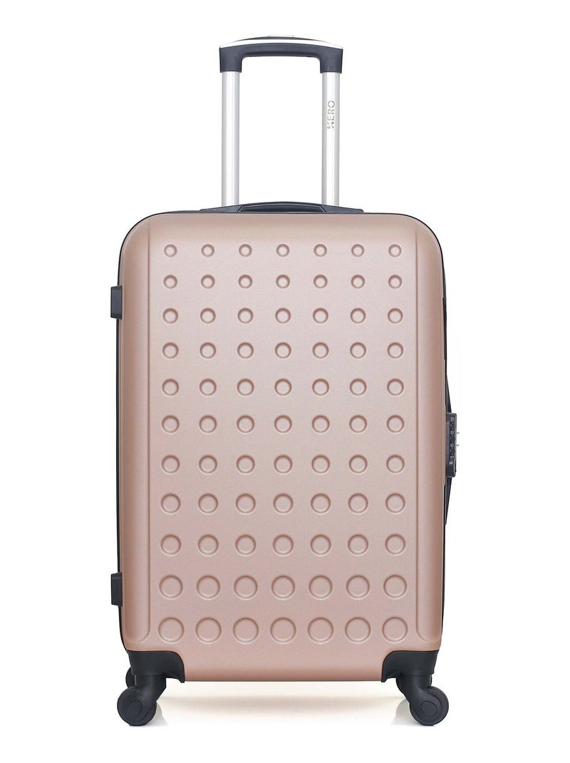 HERO - Valise Weekend TAURUS 65 cm 4 Roues Rose clair - Kiabi