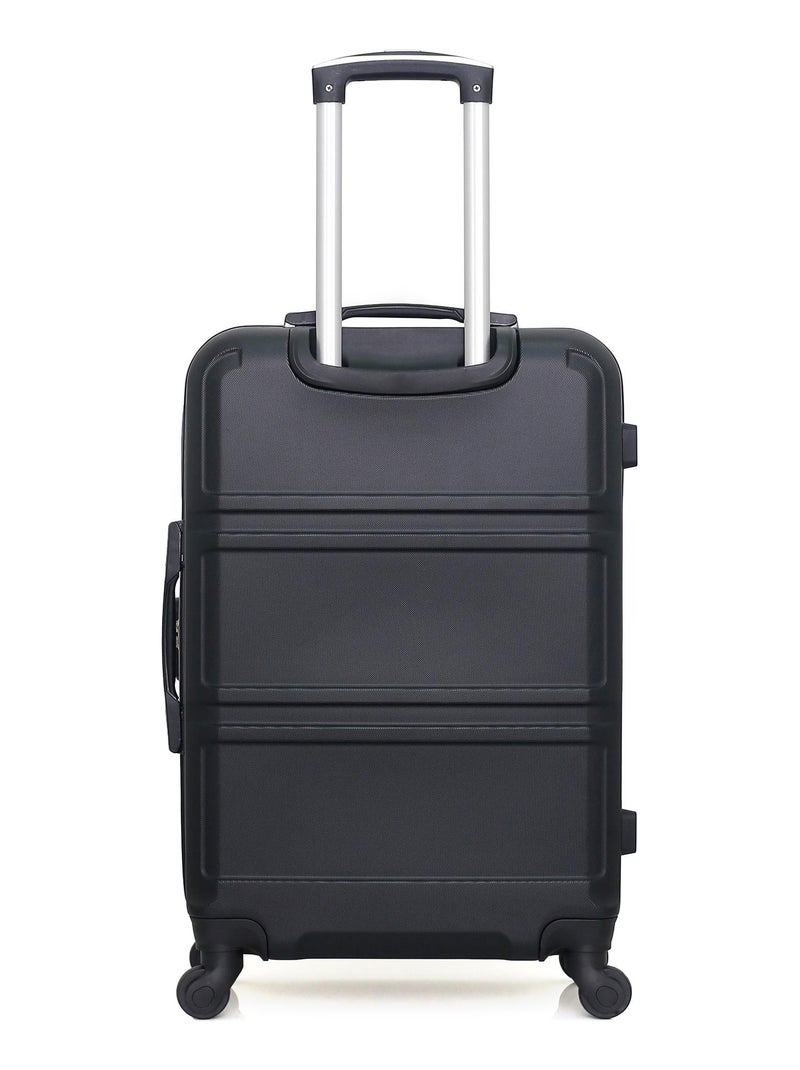 HERO - Valise Weekend UTAH 65 cm 4 Roues Noir - Kiabi