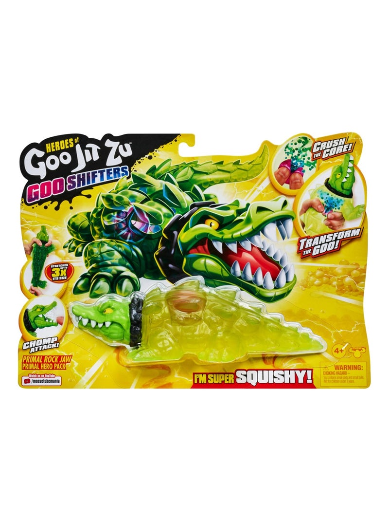 Heroes Of Goo Jit Zu Goo Shifters Crocodile Rock Jaw Pack de héros N/A - Kiabi