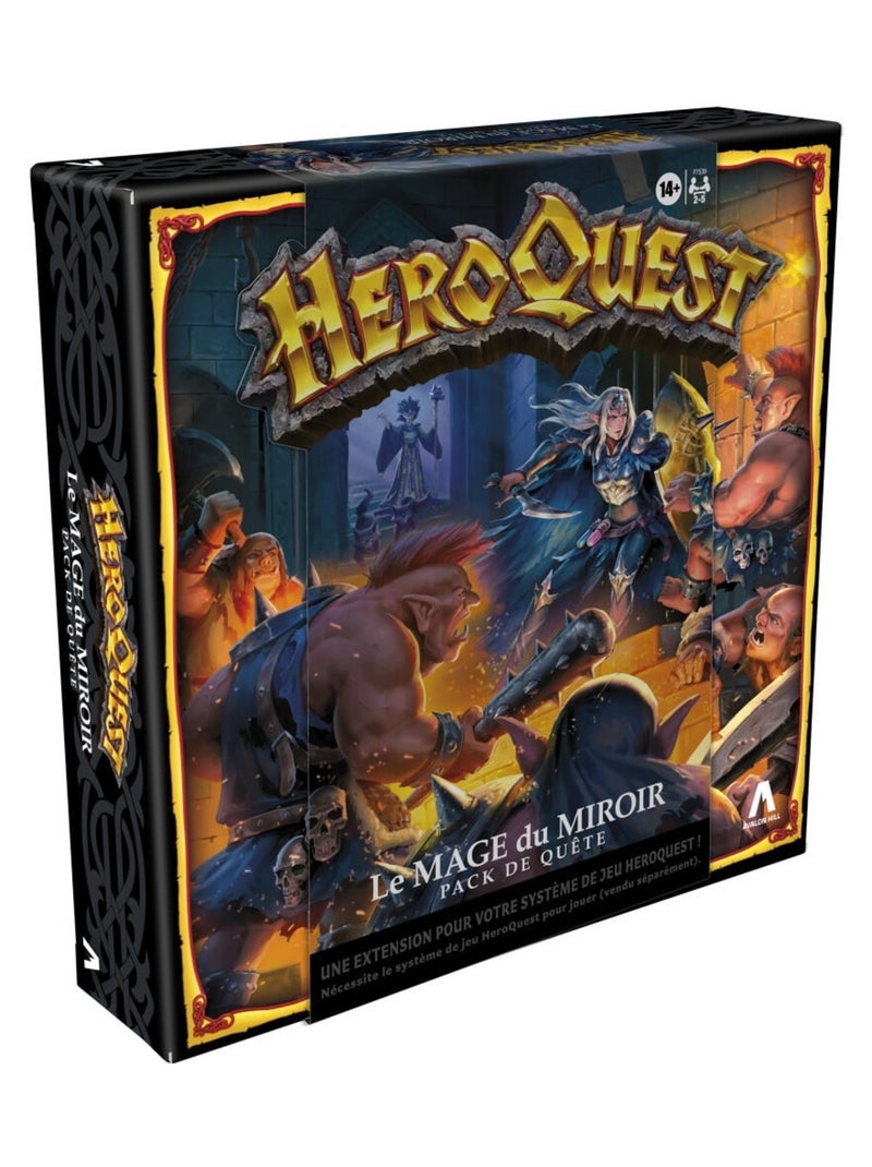 Heroquest Le Mage Du Miroir Pack De Quête - Hasbro Multicolore - Kiabi