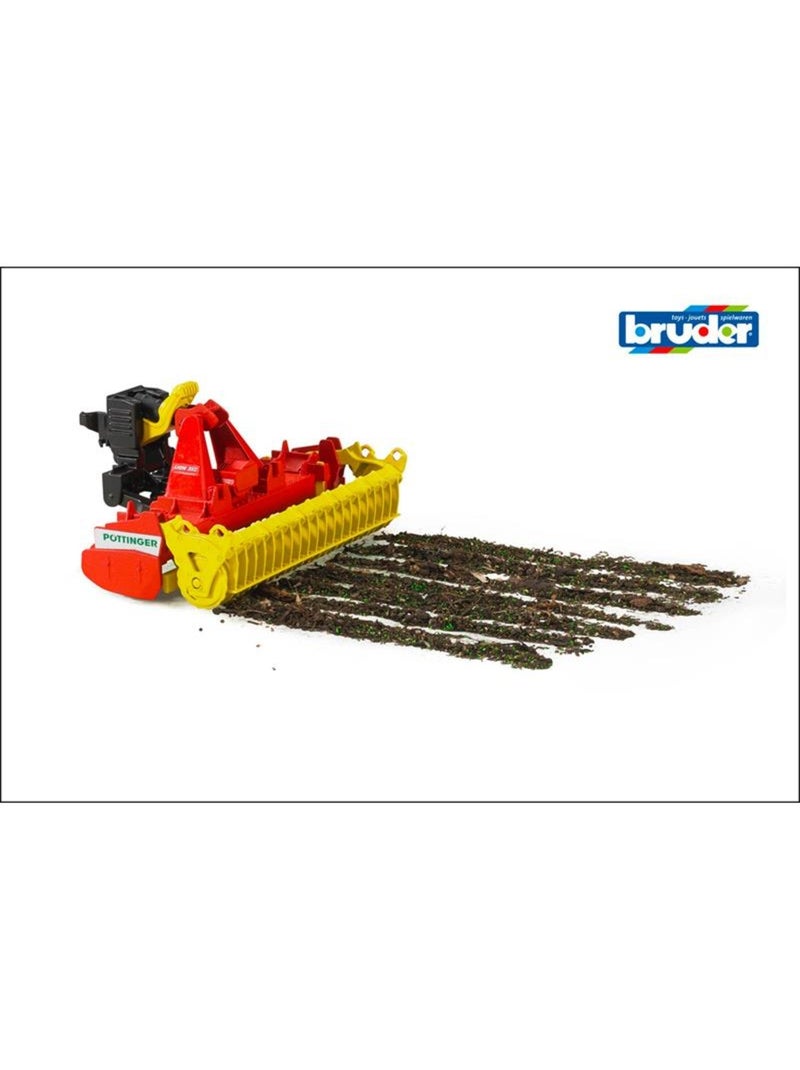 Herse rotative Pöttinger Lion 3002 Rouge - Kiabi