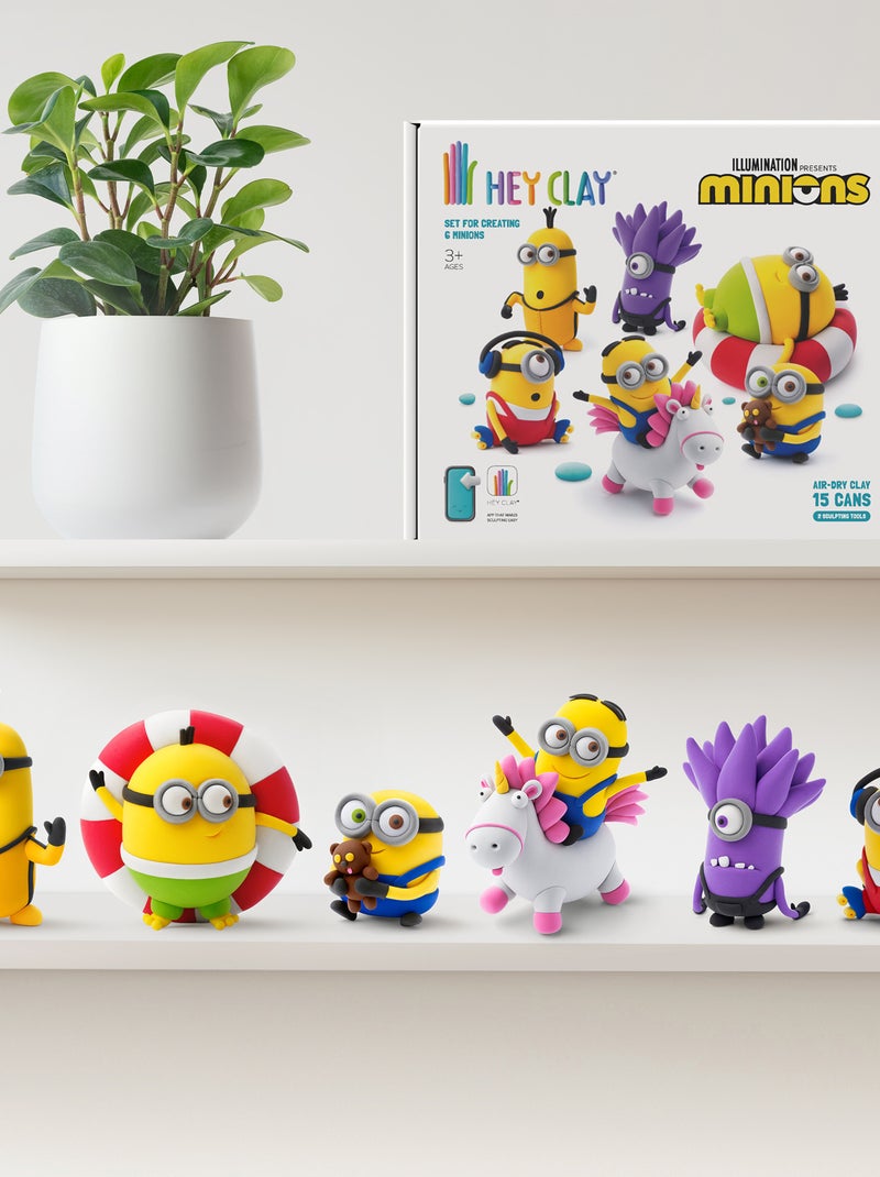 Hey clay 15 pots minions - dès 3 ans N/A - Kiabi