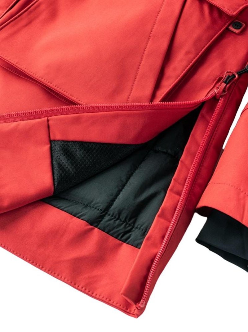 Hi-Tec - Blouson de ski LASSE Rouge brique - Kiabi