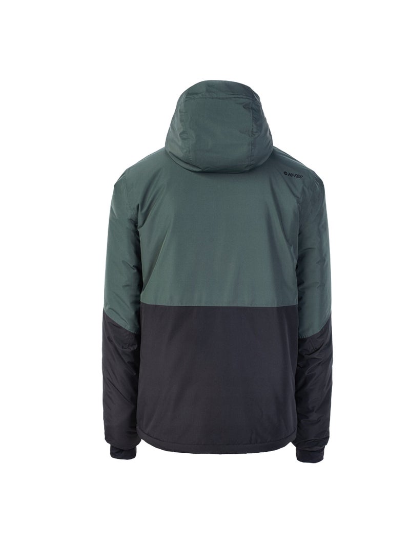 Hi-Tec - Blouson de ski MOREN Noir Vert Noir - Kiabi