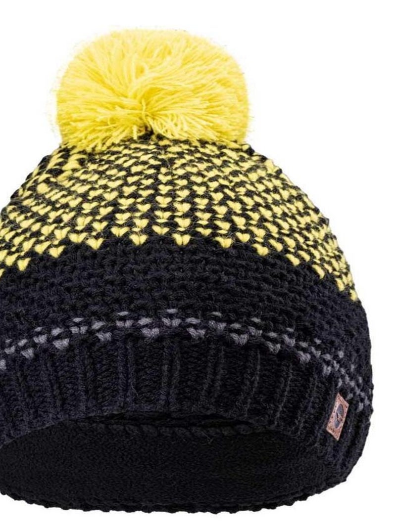 Hi-Tec - Bonnet HERVIN Noir Jaune - Kiabi