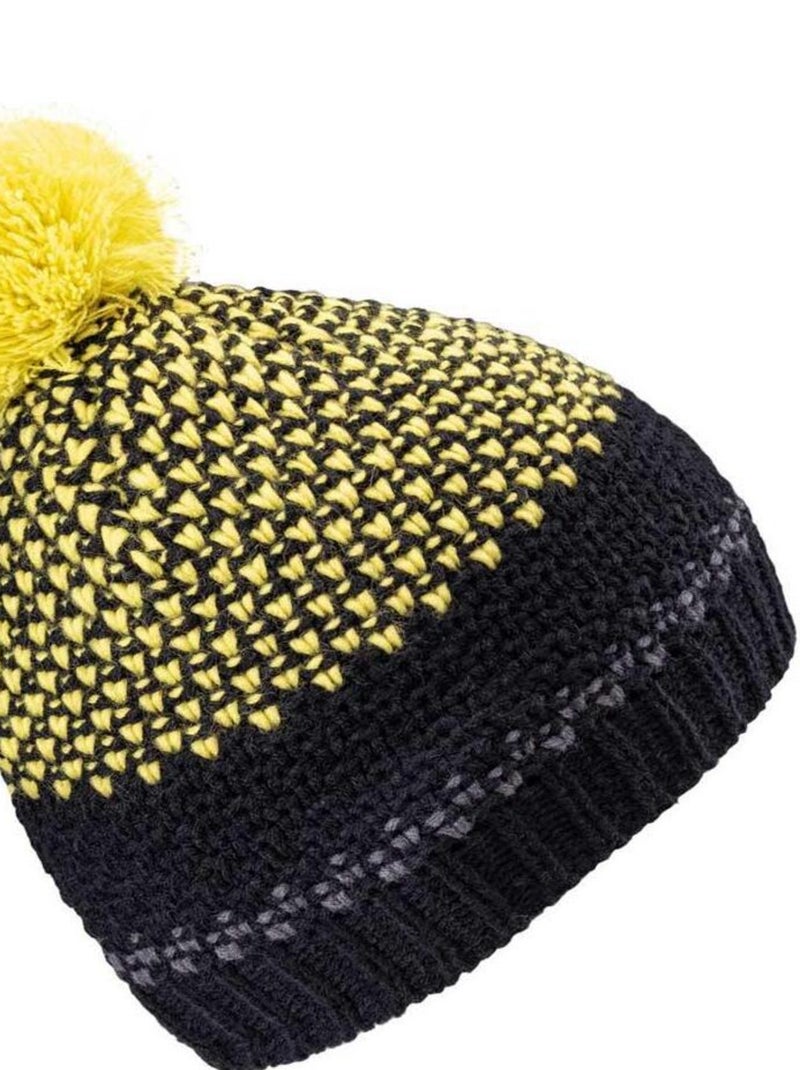 Hi-Tec - Bonnet HERVIN Noir Jaune - Kiabi