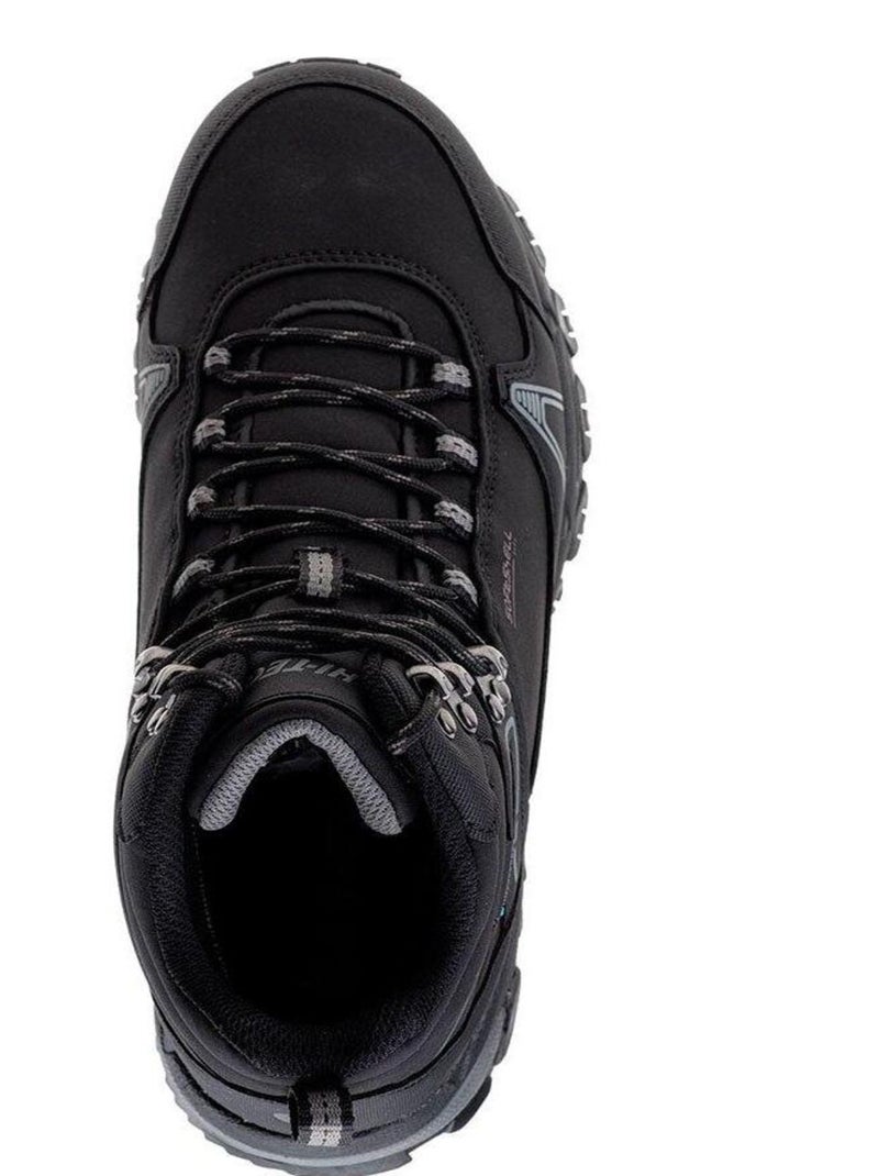 Hi-Tec - Bottines de marche HAPITER Noir Gris Noir - Kiabi