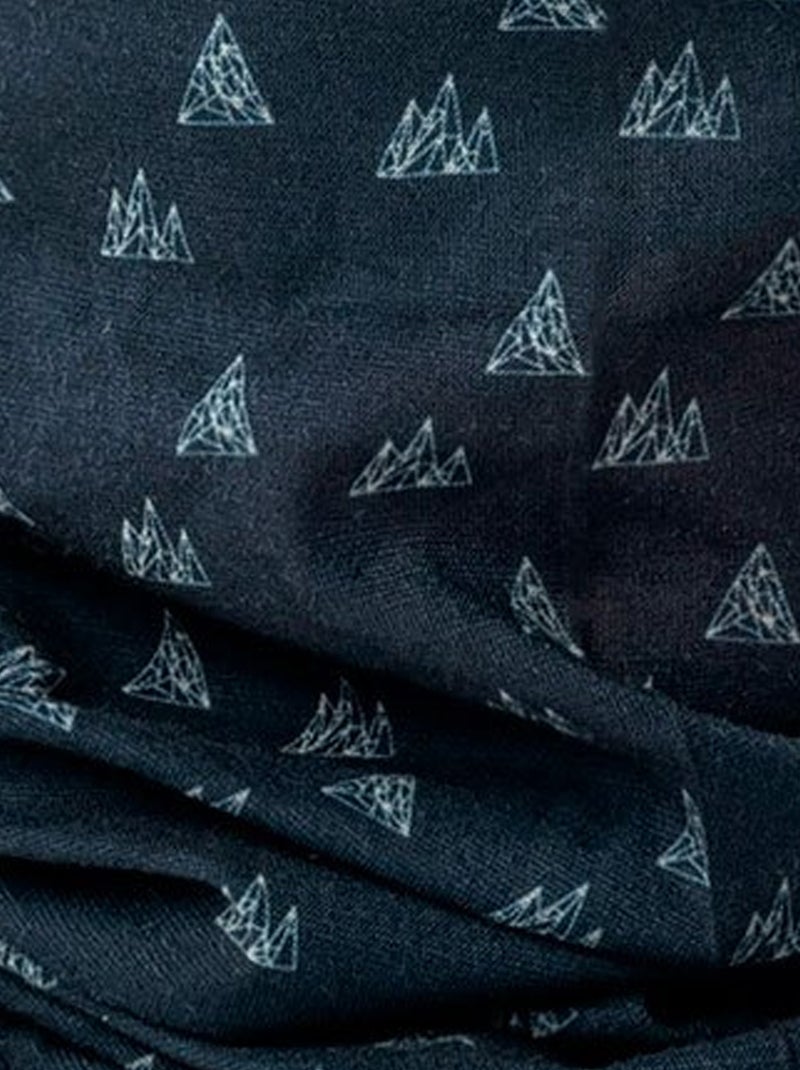 Hi-Tec - Cache-cou motif/style montagne RINE Bleu foncé - Kiabi
