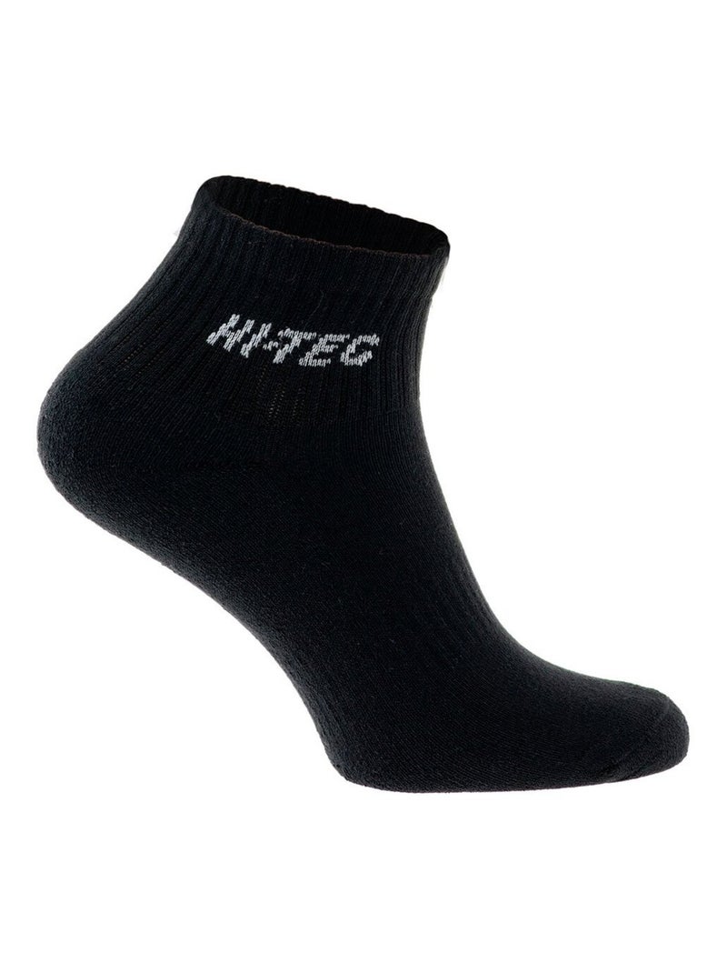 Hi-Tec - Chaussettes motif/style logo QUARRO Noir - Kiabi