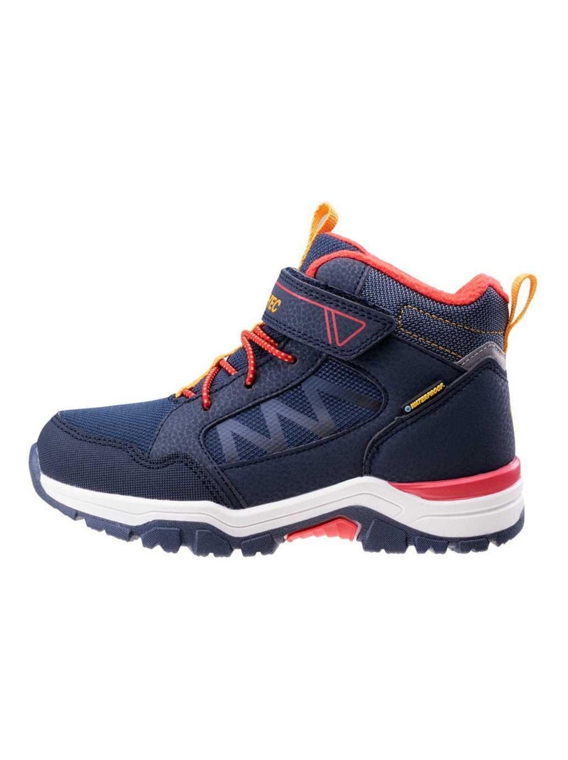 Hi-Tec - Chaussures de randonnée GIRVINE Bleu Orange Blanc - Kiabi