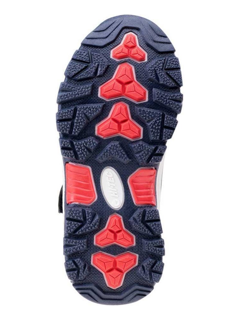 Hi-Tec - Chaussures de randonnée GIRVINE Bleu Orange Blanc - Kiabi