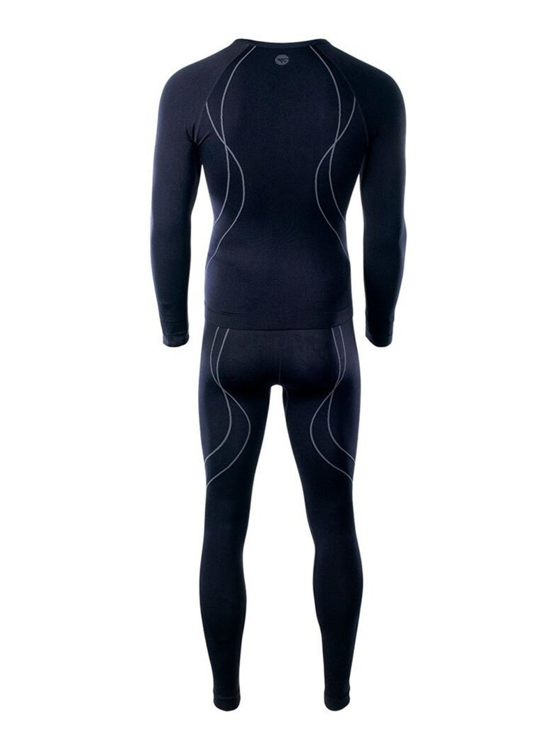 Hi-Tec - Ensemble Sous-vêtements thermiques IKAR Noir Gris - Kiabi