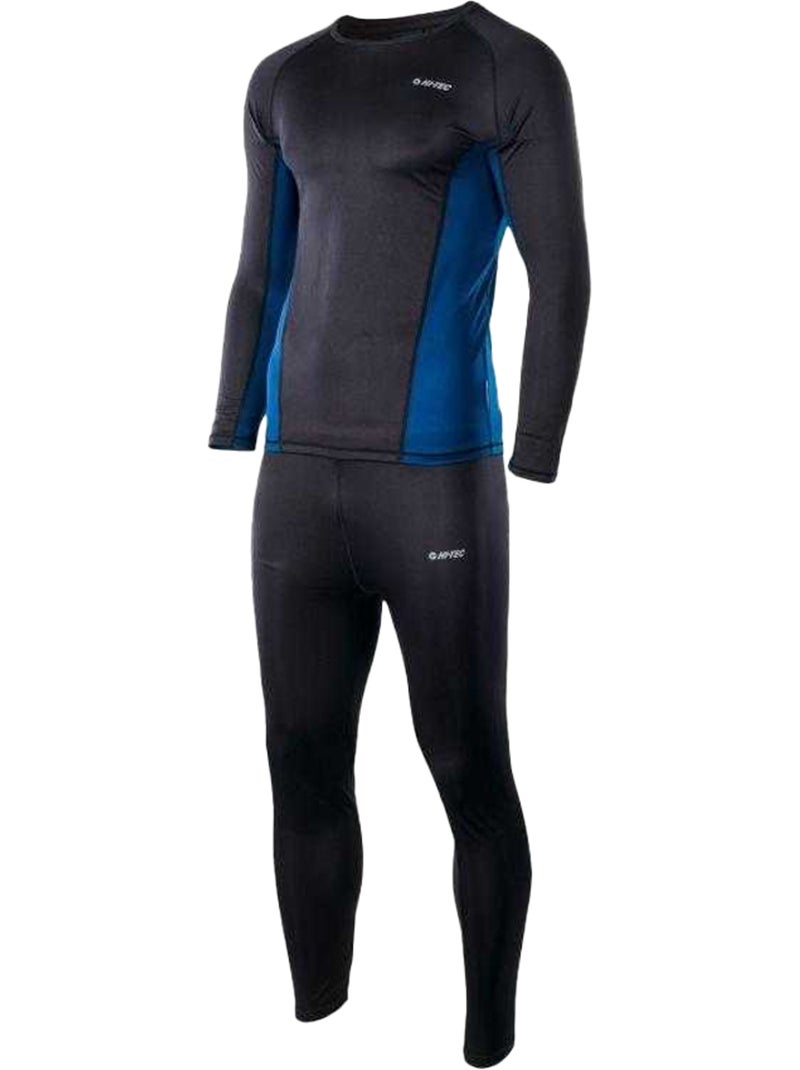 Hi-Tec - Ensemble Sous-vêtements thermiques KAMO Noir Bleu - Kiabi
