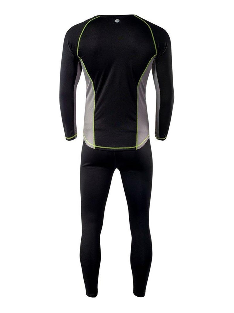 Hi-Tec - Ensemble Sous-vêtements thermiques KAMO Noir Gris clair - Kiabi