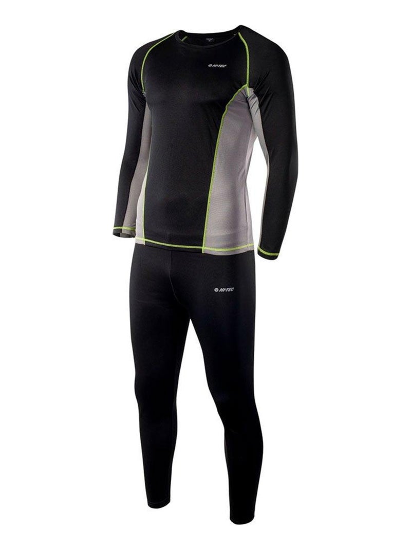 Hi-Tec - Ensemble Sous-vêtements thermiques KAMO Noir Gris clair - Kiabi