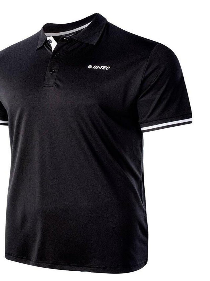 Hi-Tec - Polo HELSI Noir Blanc - Kiabi