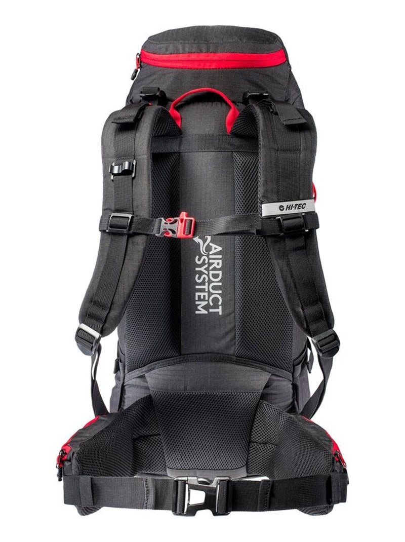 Hi-Tec - Sac à dos de randonnée STONE Noir Rouge - Kiabi