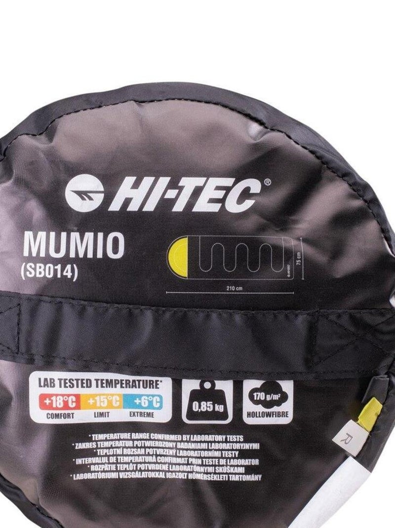 Hi-Tec - Sac de couchage MUMIO Gris Jaune - Kiabi