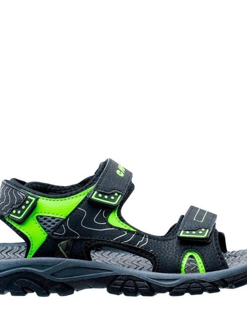 Hi-Tec - Sandales MENAR Noir Gris Gris - Kiabi