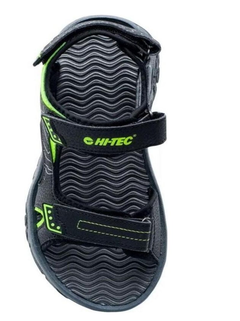 Hi-Tec - Sandales MENAR Noir Gris Gris - Kiabi