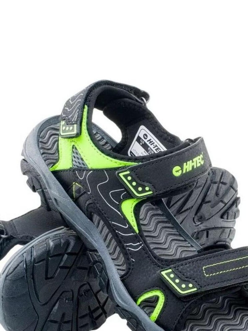 Hi-Tec - Sandales MENAR Noir Gris Gris - Kiabi