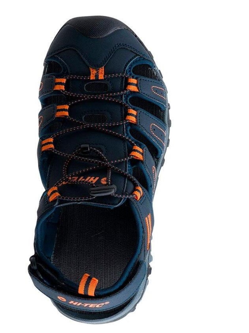 Hi-Tec - Sandales motif/style logo TIORE Bleu méditerranée - Kiabi