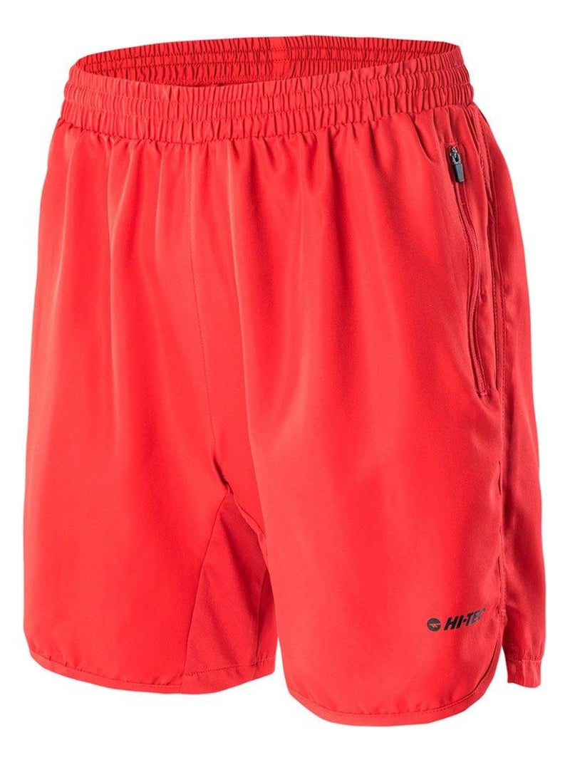 Hi-Tec - Short entraînement HICKO Rouge foncé - Kiabi